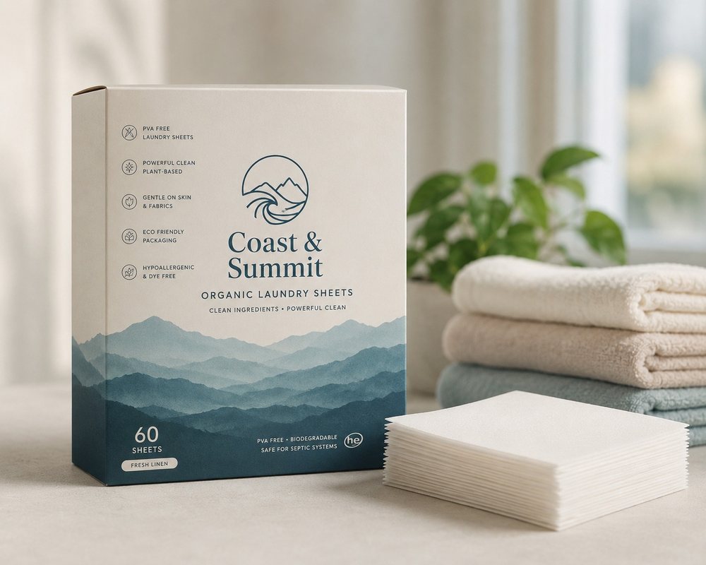 Organic Laundry Sheets