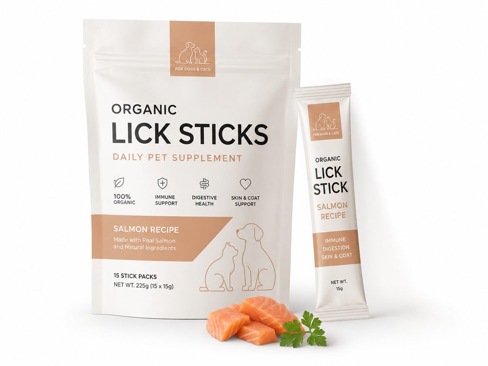 Organic Pet Lick Sticks